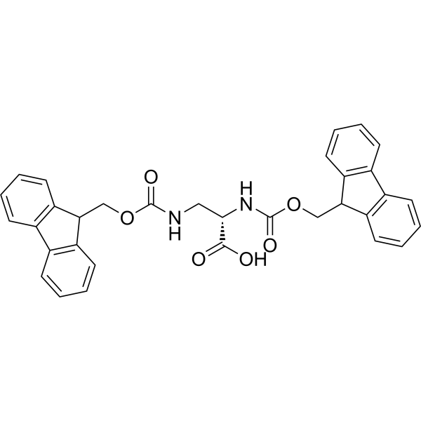 (S)-2,3-Bis((((9H-fluoren-9-yl)methoxy)carbonyl)amino)propanoic acid 201473-90-7